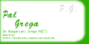 pal grega business card